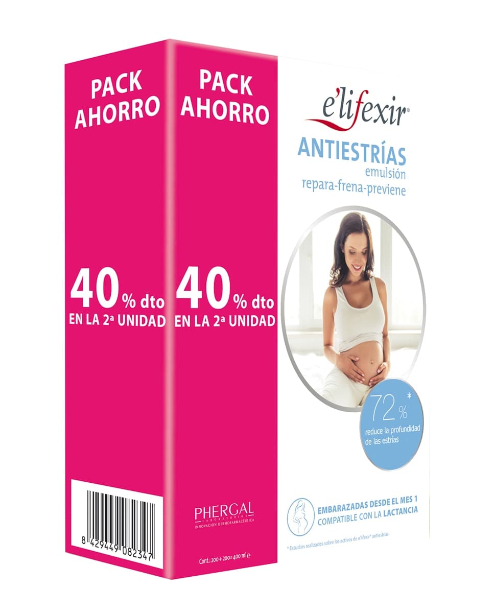 E'lifexir - Emulsión Dermo Antiestrias E'lifexir.