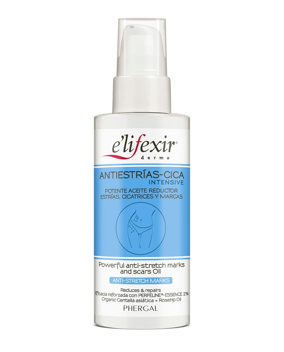 E'lifexir - Aceite antiestrías cica intensive reductor cicatrices y marcas 100 ml Elifexir.