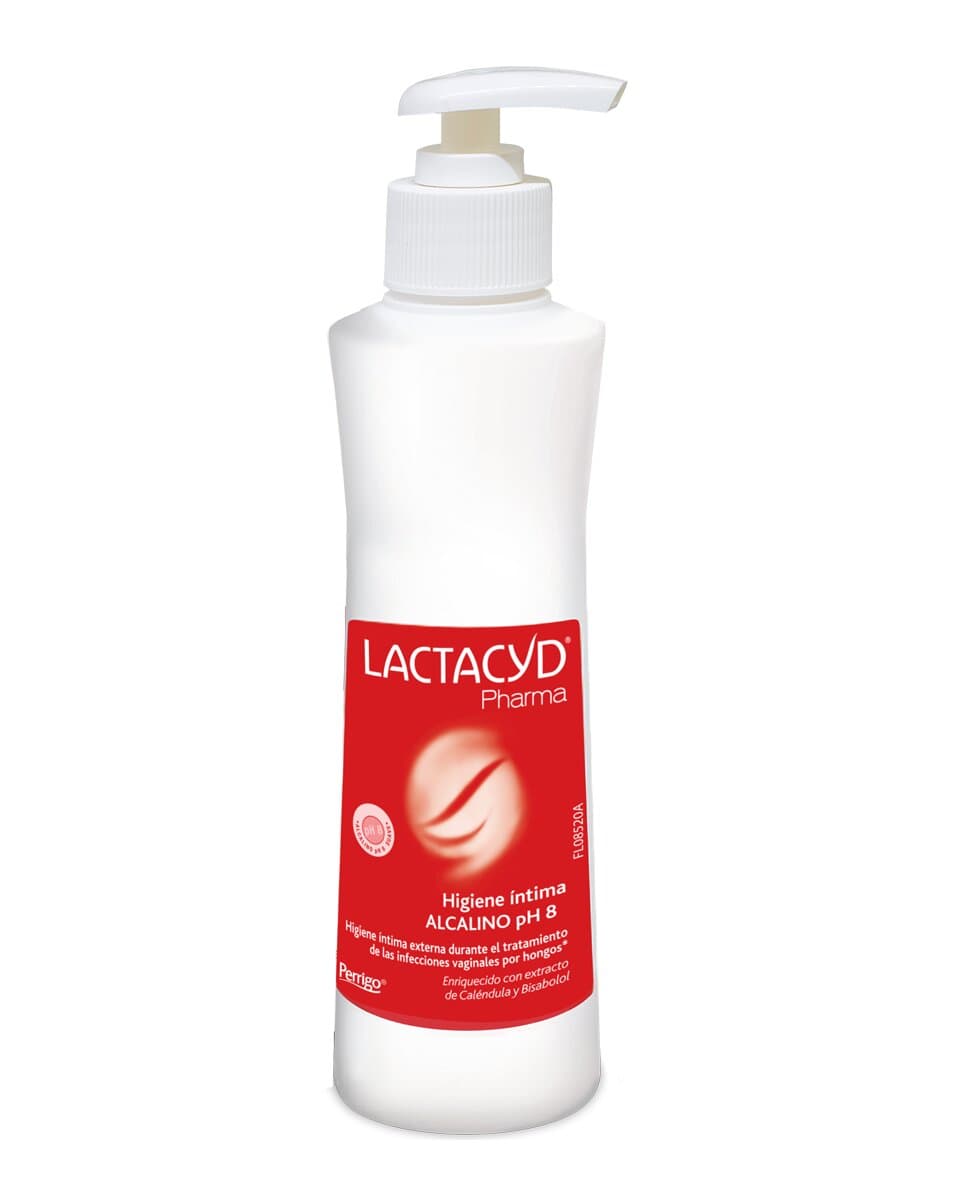 Lactacyd - Gel de Higiene Íntima Pharma Alcalino PH8 250 ml Lactacyd.
