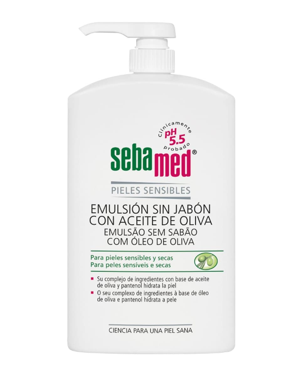 Sebamed - Emulsión sin Jabón con Aceite de Oliva Sebamed.