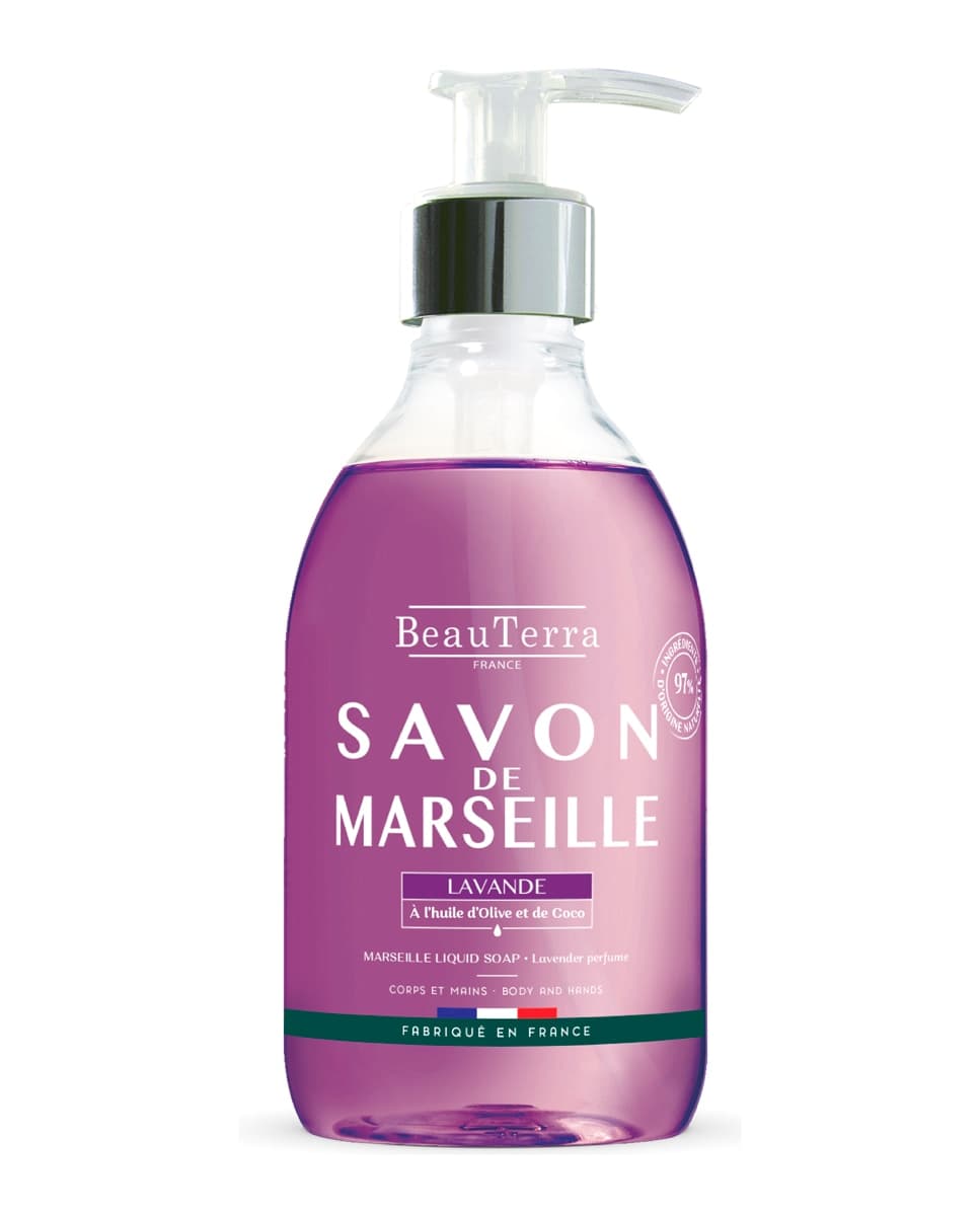 Beauterra - Jabón Marsella Lavanda 300 ml Beauterra.