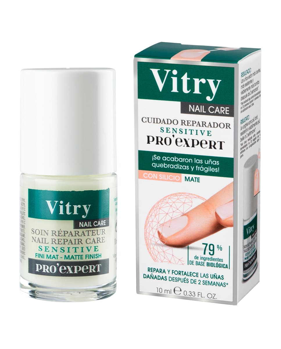 Vitry - Reparador de uñas Sensitive Pro Expert Mate 10 ml Vitry.