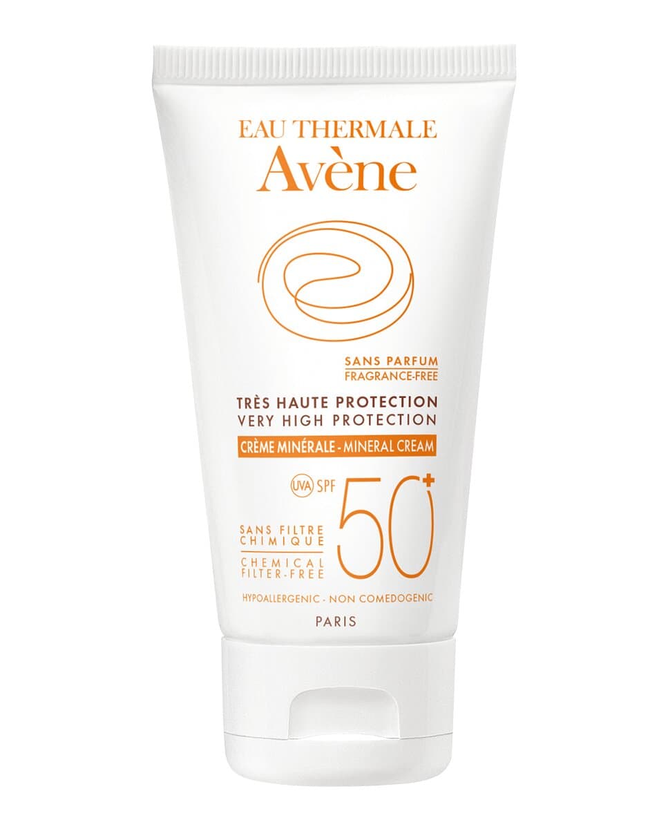 Avène - Crema Protección Solar Pantalla Física 50+ 50 ml Avène.