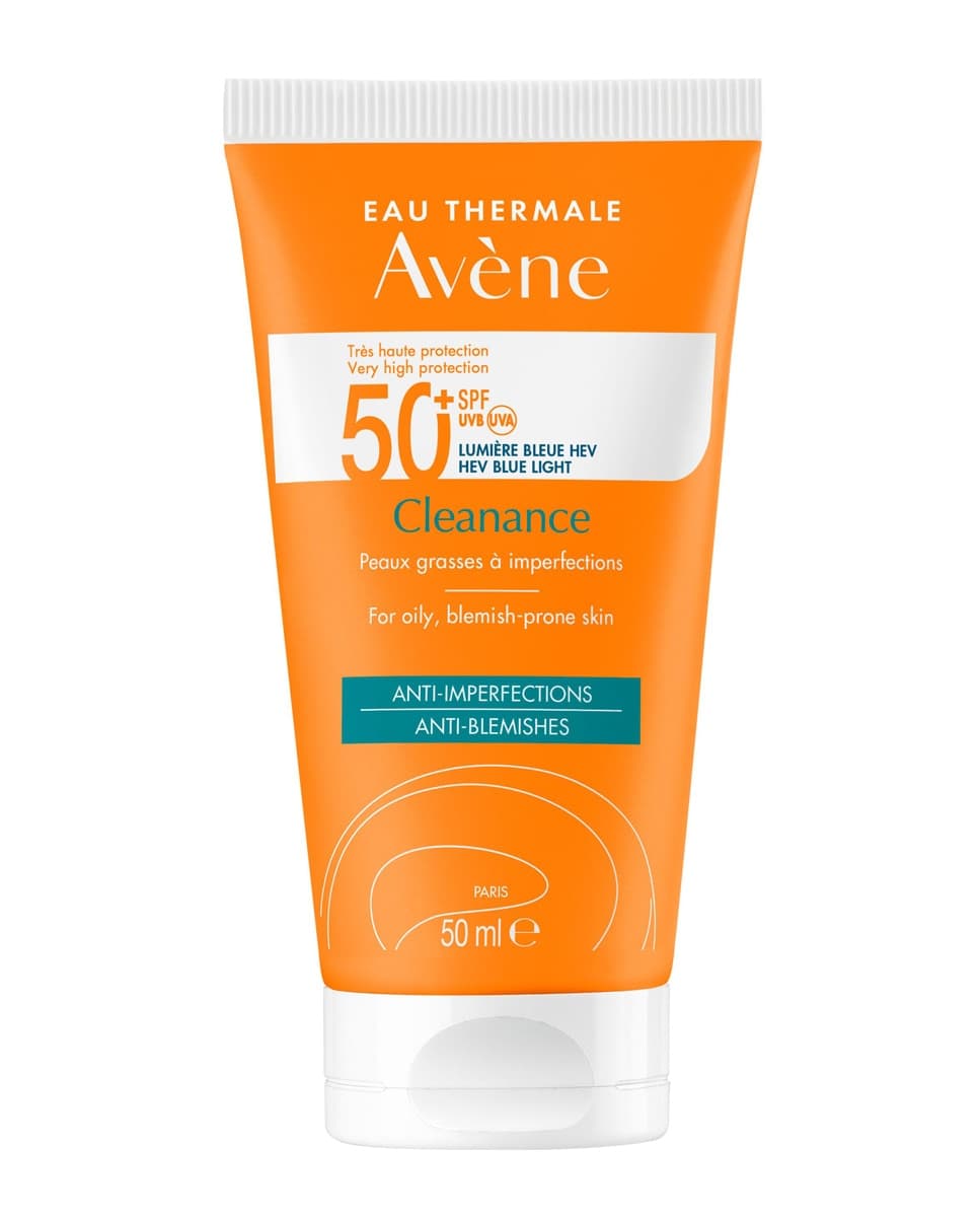Avène - Cleanance solar SPF50+ 50 ml Eau Thermale Avène.