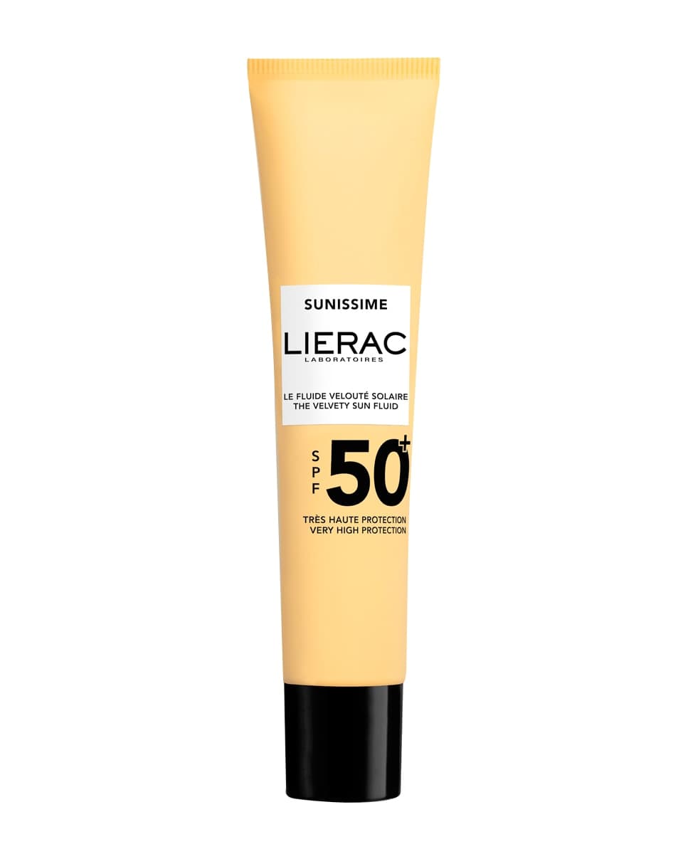 Lierac - Fluido solar facial aterciopelado Sunissime SPF 50+ 40 ml Lierac.