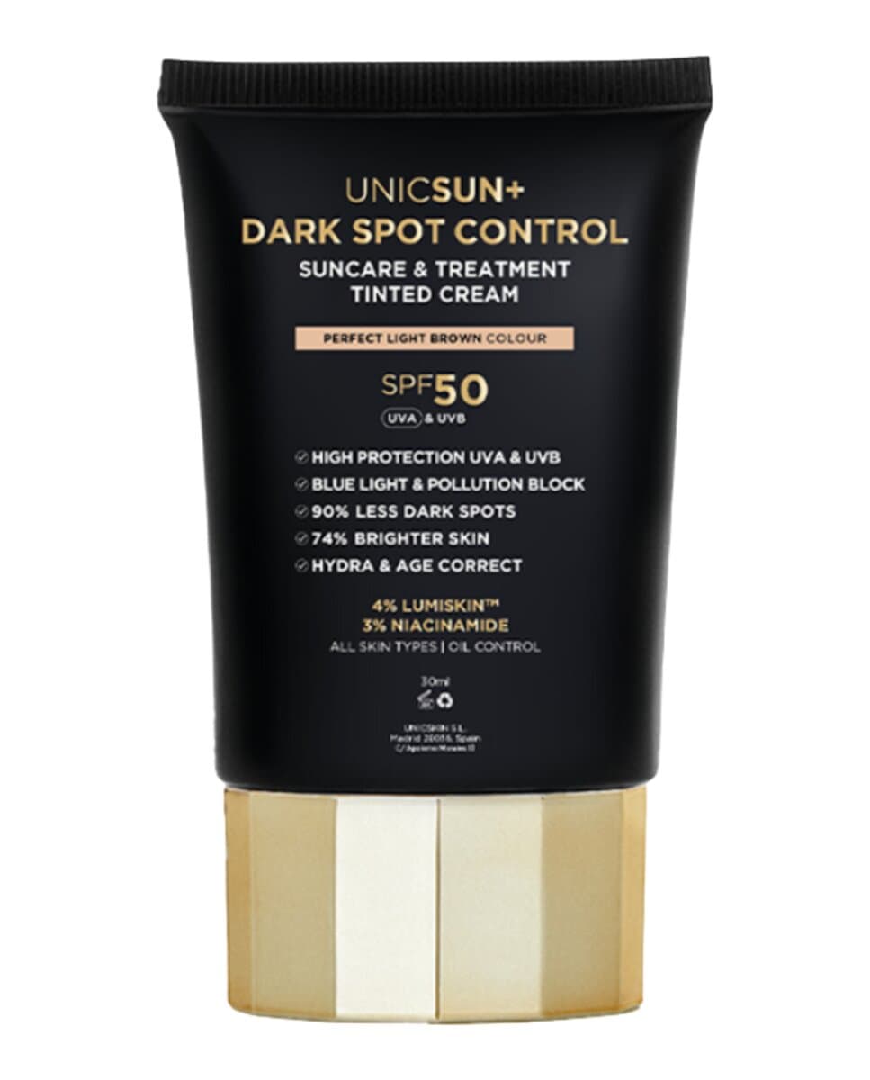 Unicskin - Protector Solar Urbano Spf50 Con Color y Antimanchas Antiedad 30 ml Unicskin.