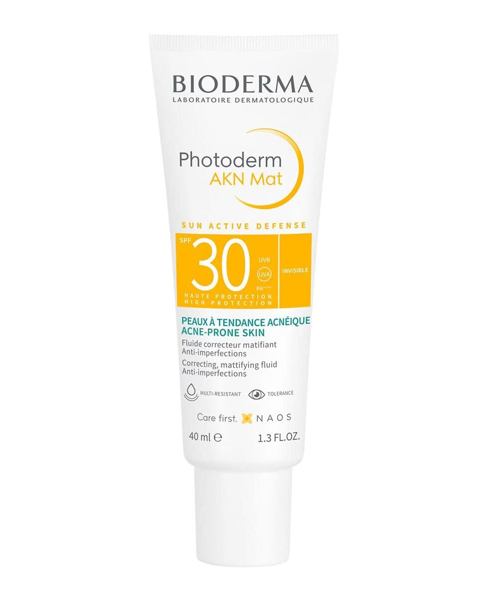 Bioderma - Fluido Photoderm Akn Mat SPF30 UVA 13 Pieles grasas y acnéicas Bioderma.