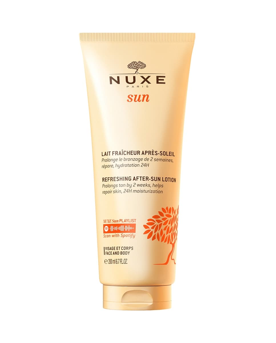 Nuxe - Leche Facial y Corporal Refrescante para Después del Sol Nuxe Sun.