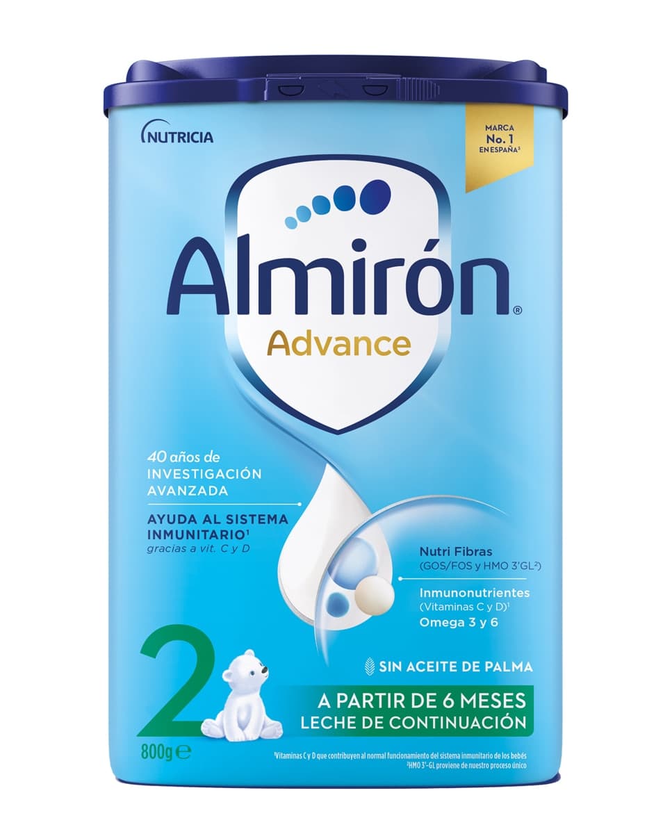 Almirón Advance - Leche infantil de continuación desde 6 meses en polvo 800 g Almirón Advance 2.