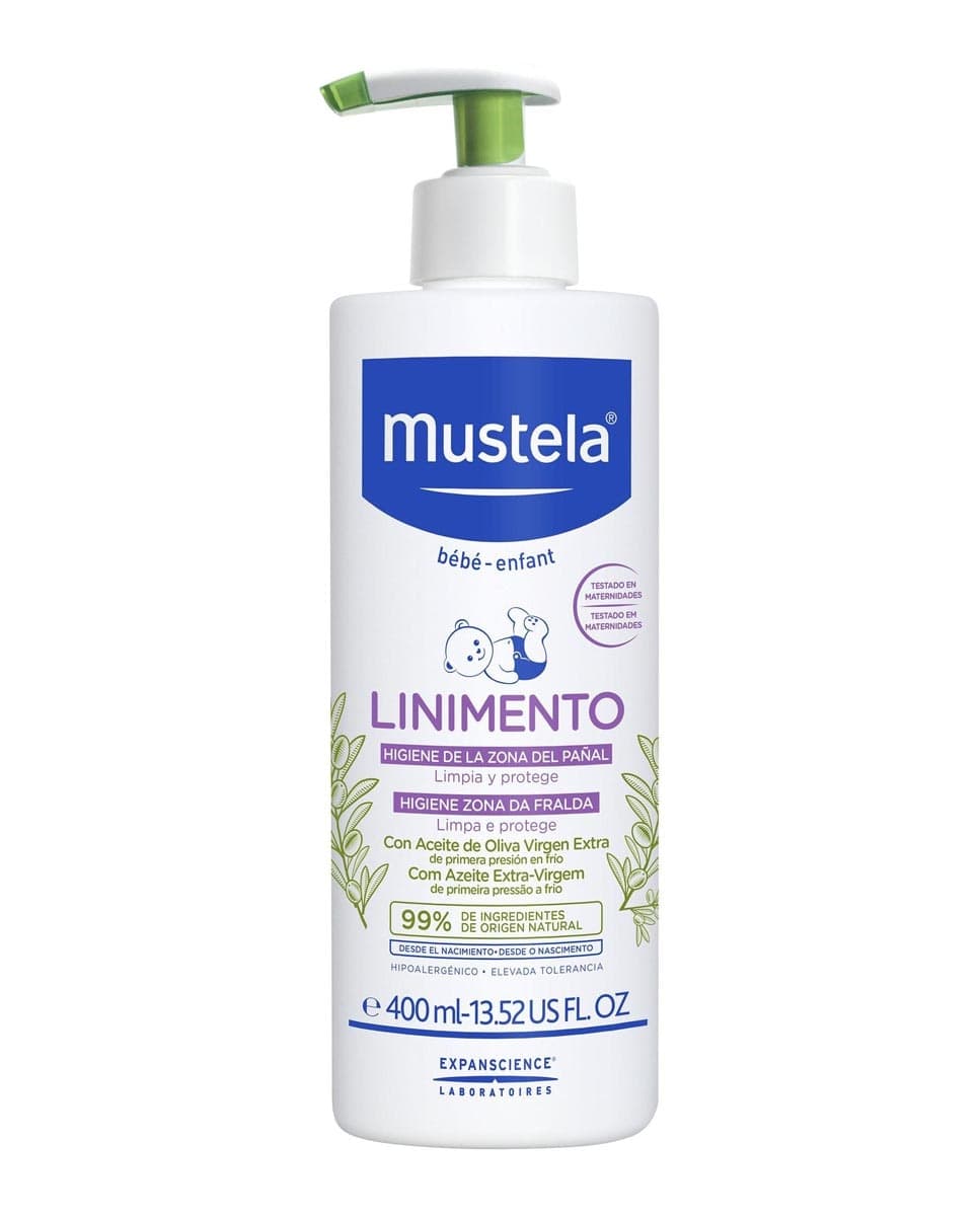 Mustela - Linimento Bebé para la zona del pañal Mustela.