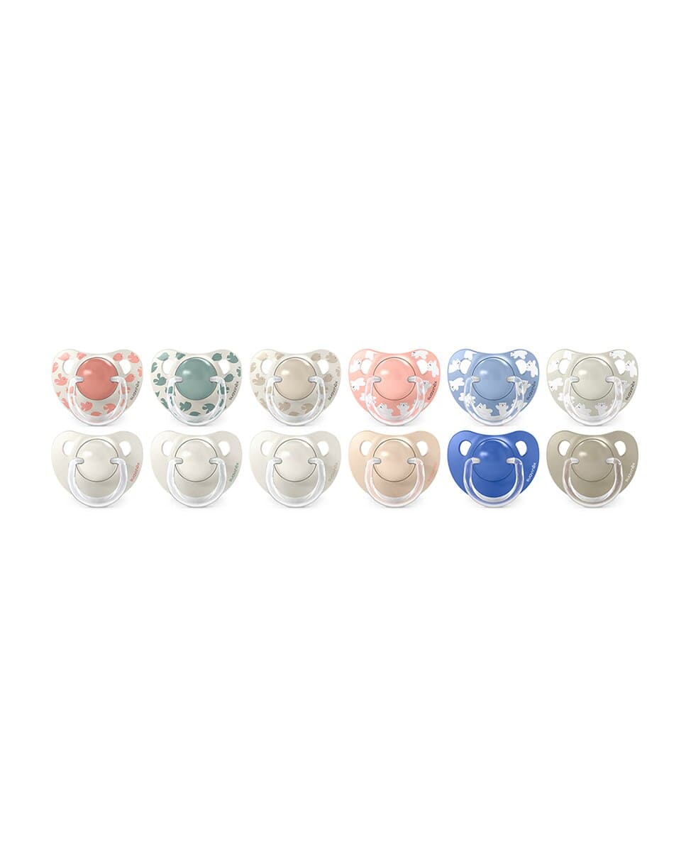 Suavinex - Pack Duplo Chupete 6-18 meses Tetina Anatómica de Silicona Suavinex.