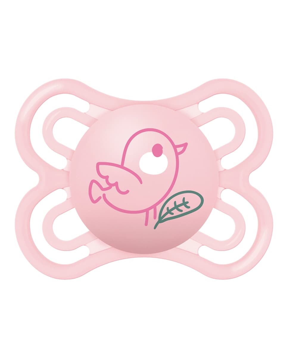MAM - Chupete Perfect 0+ Silicona Rosa MAM.