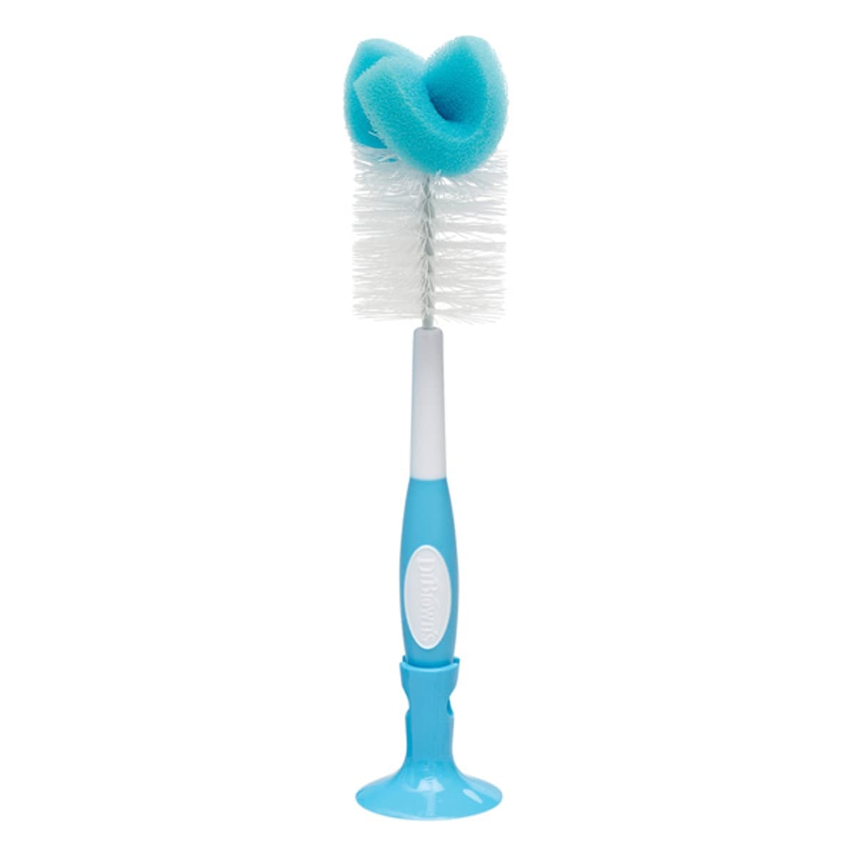 Dr. Brown's - Cepillo de limpieza para biberones azul Dr. Brown's.