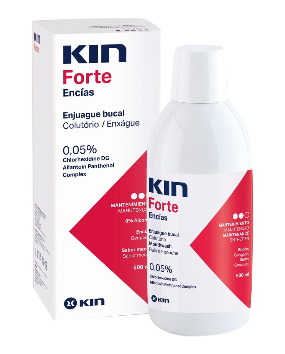 Kin - Enjuague Bucal Forte Encias 500 ml Kin.
