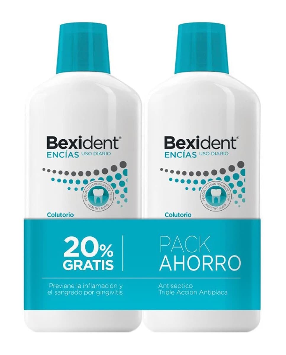 Bexident - Duo Encias Colutorio 2x500 ml Bexident.