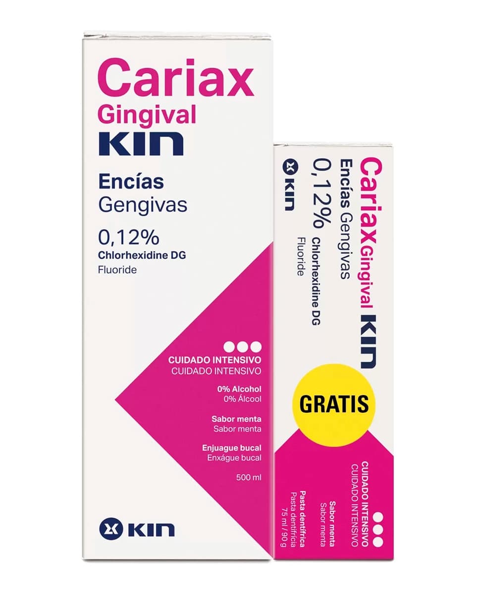 Kin - Pack Cariax Gingival Kin.