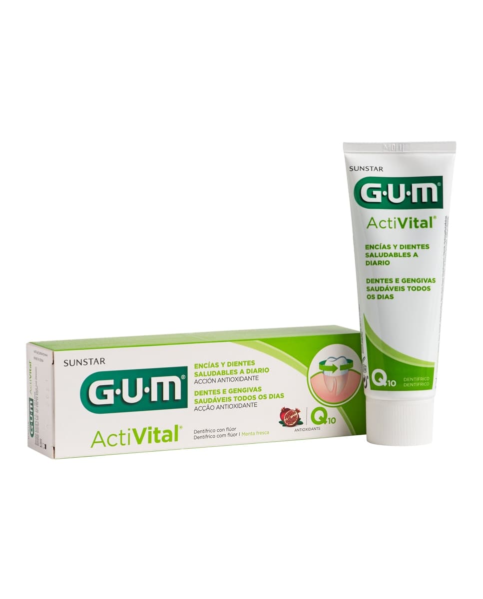 Gum - Gel Dentífrico Activital Gum.