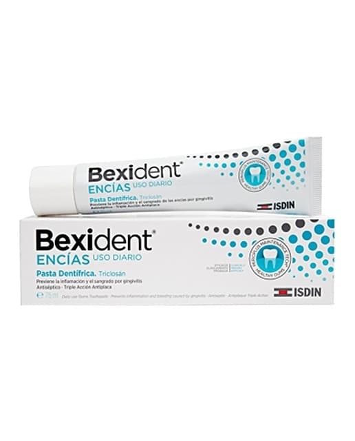 Bexident - Pasta dentífrica Encias triclosan Bexident.