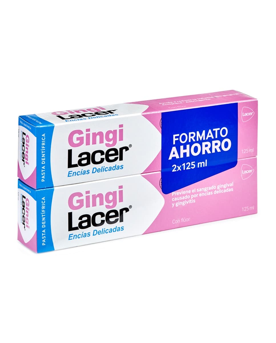 Lacer - Duplo pasta dentífrica Gingilacer.