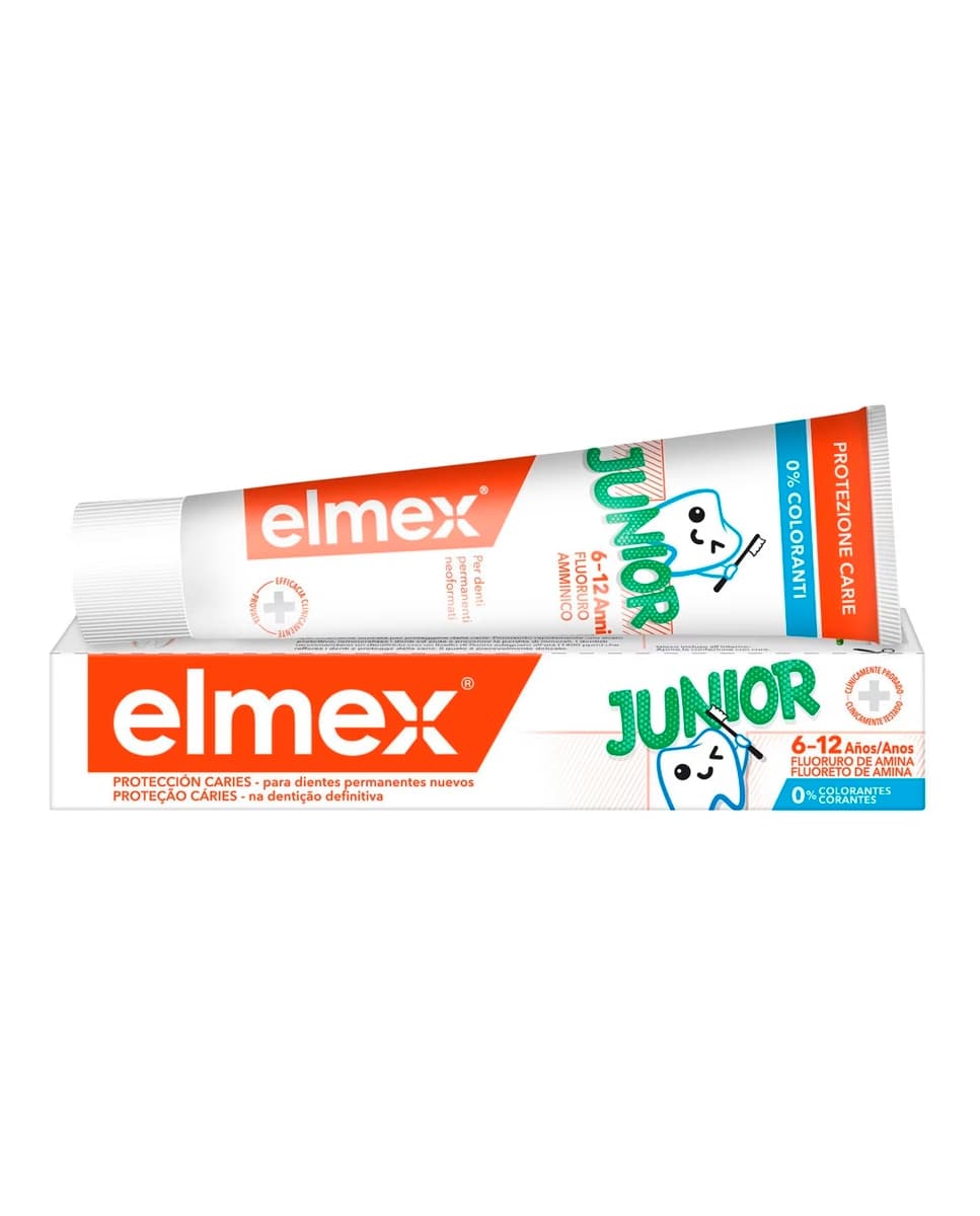 Elmex - Pasta De Dientes Infantil Junior 75 ml Elmex®.