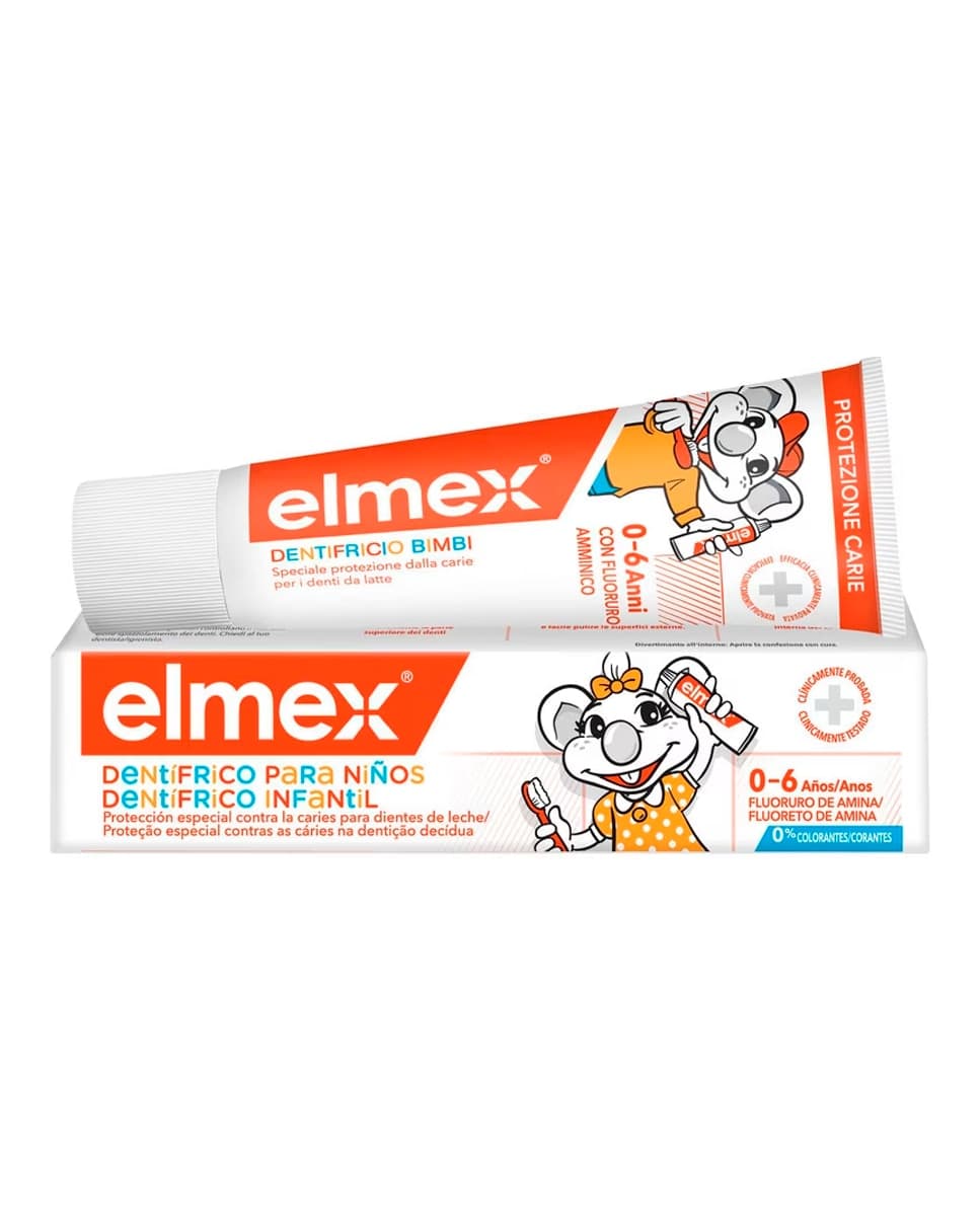 Elmex - Pasta De Dientes Infantil 50 ml Elmex®.