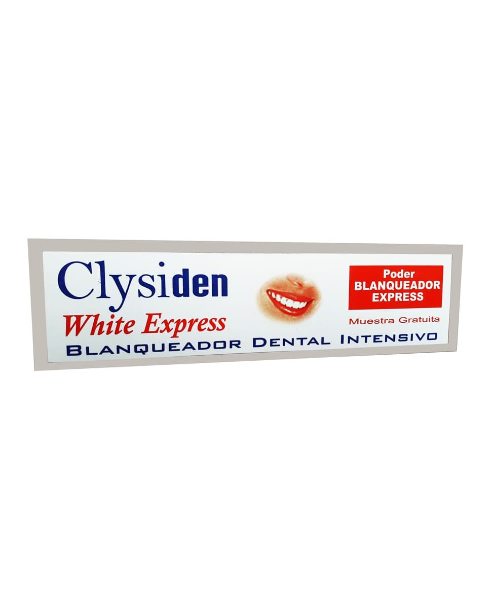 Pharma Otc - Pasta dental Blanqueadora White Express Clysiden Pharma Otc.