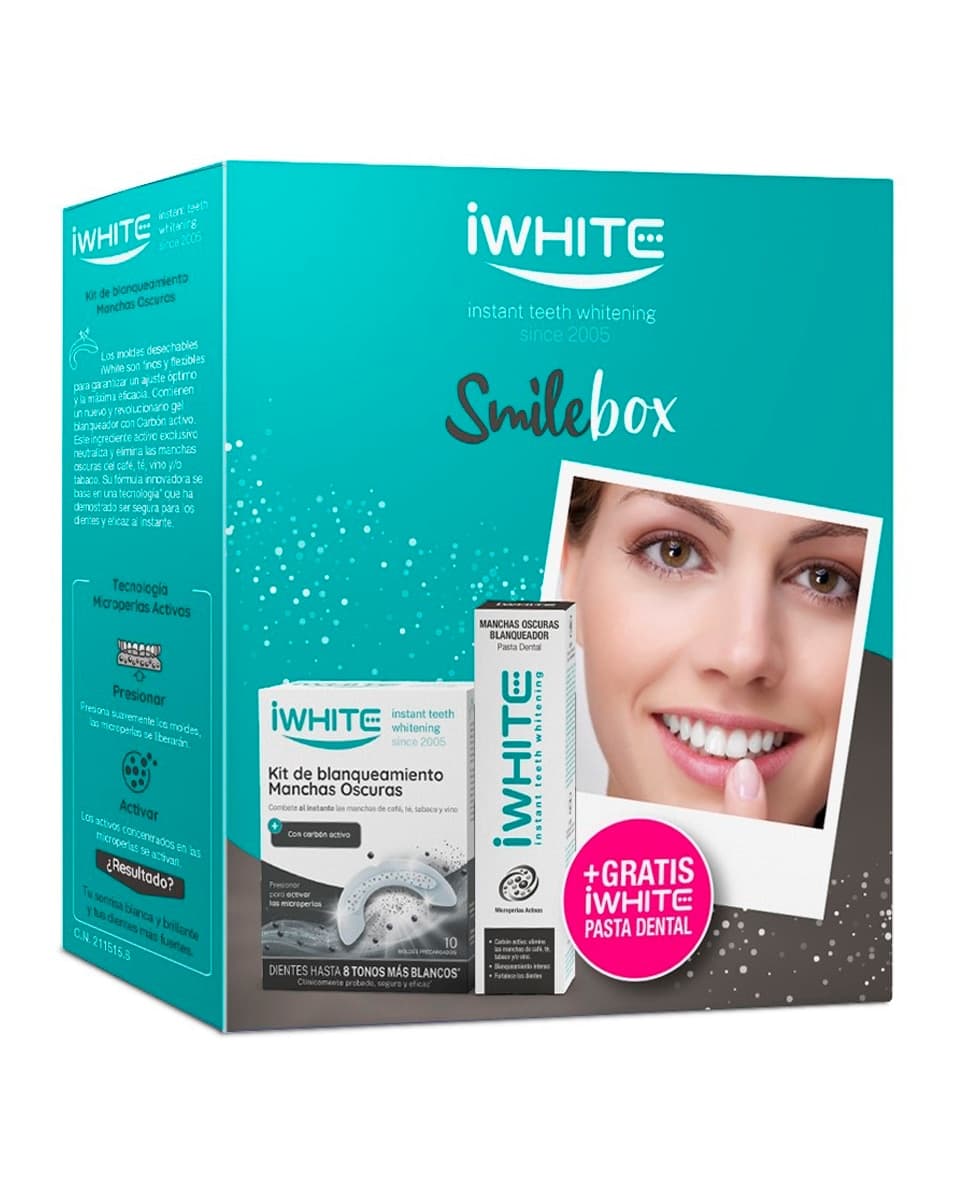 iWHITE - Pack Kit Supremo 10 moldes + Pasta de regalo iWhite.