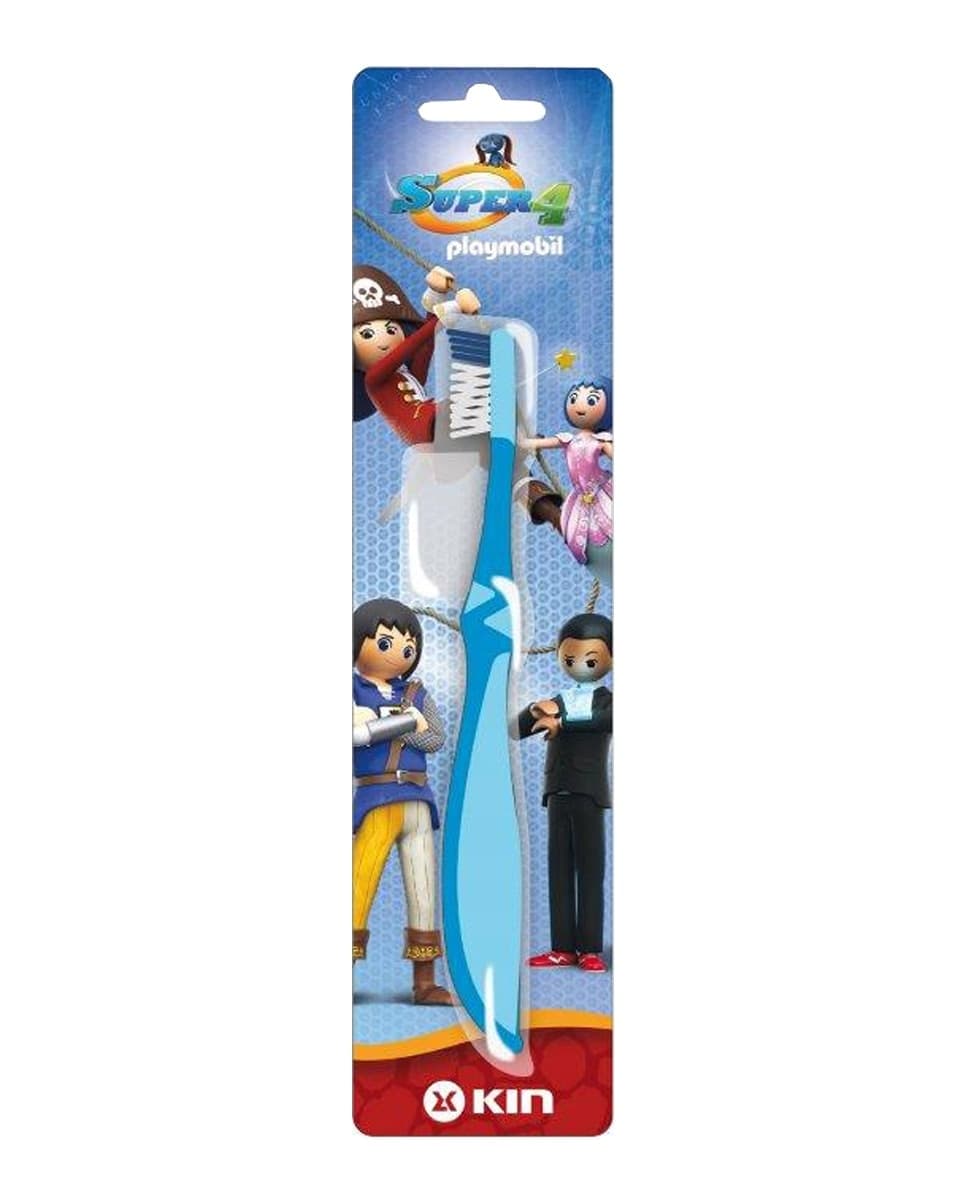 Kin - Cepillo Dental Super 4 Playmobil Kin.