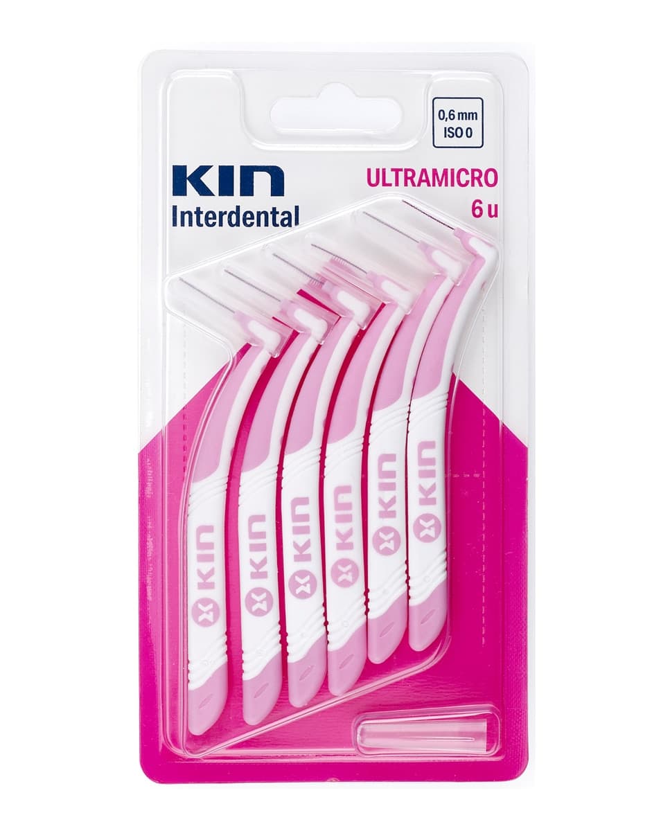 Kin - Cepillo Interdental Ultramicro 0,6 mm 6 unid Kin.