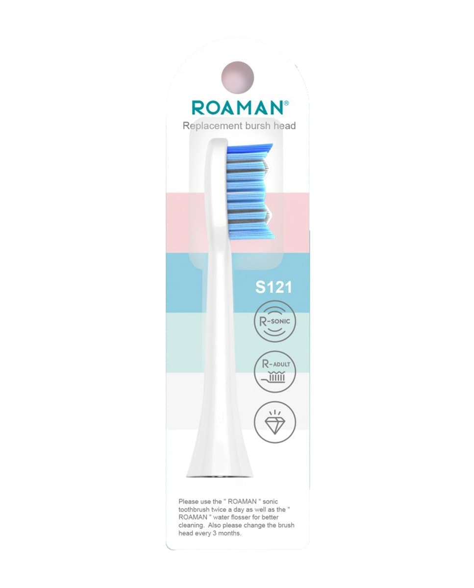 Roaman - Recambio Blanco Cepillo Sónico Roaman.