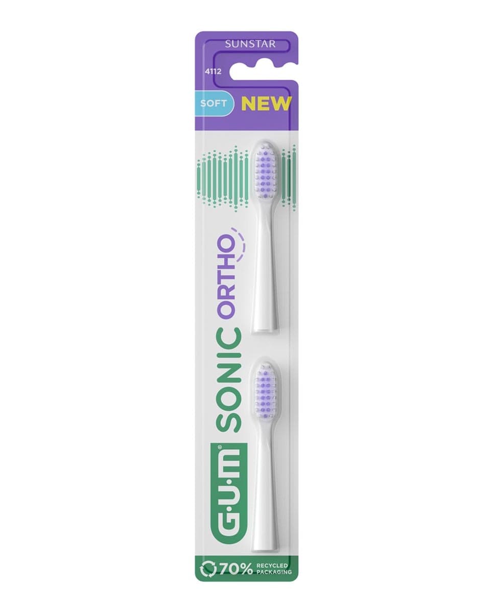 Gum - Recambios Cepillo Sonic Ortho Gum®.