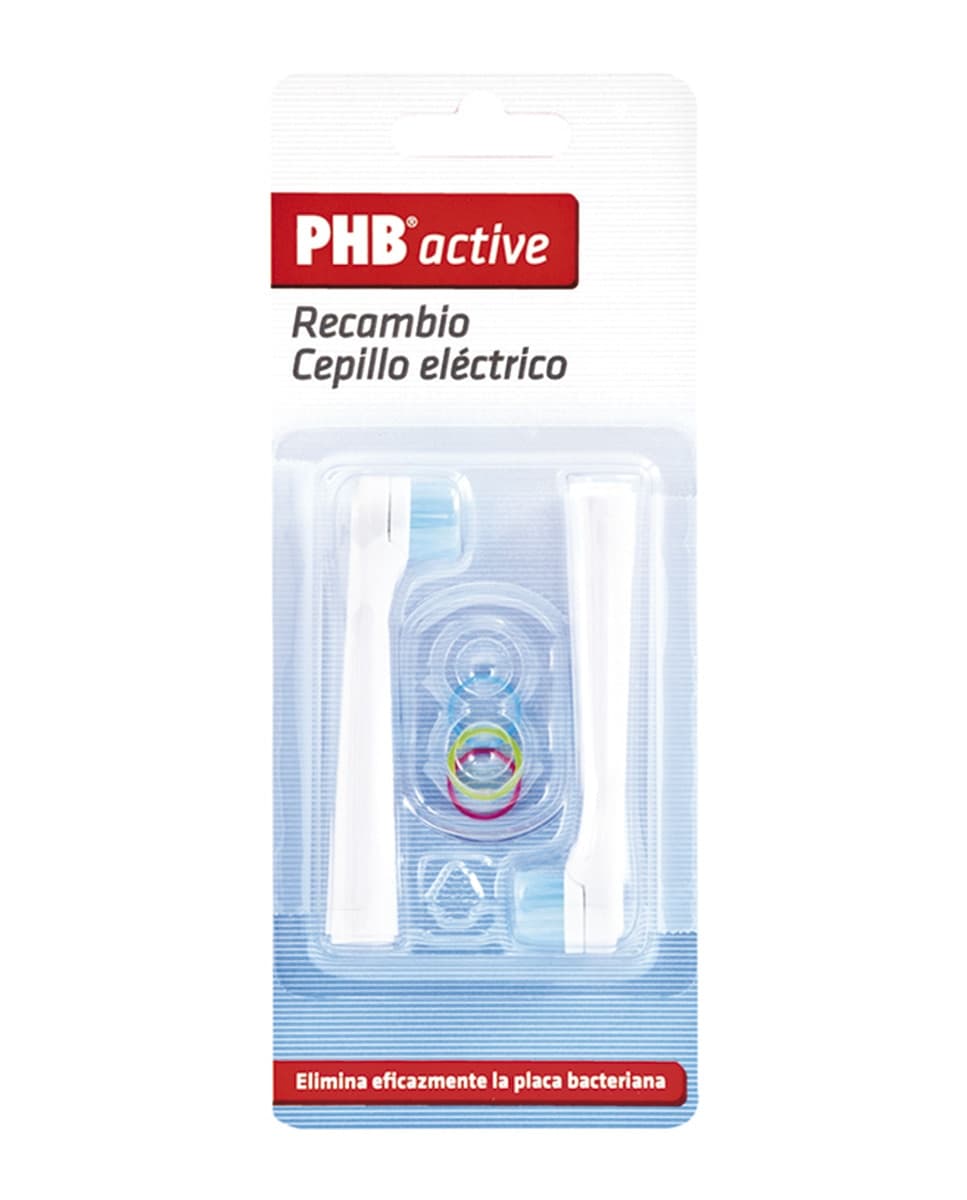 PHB - Recambio Cabezal Cepillo dental eléctrico Active PHB.