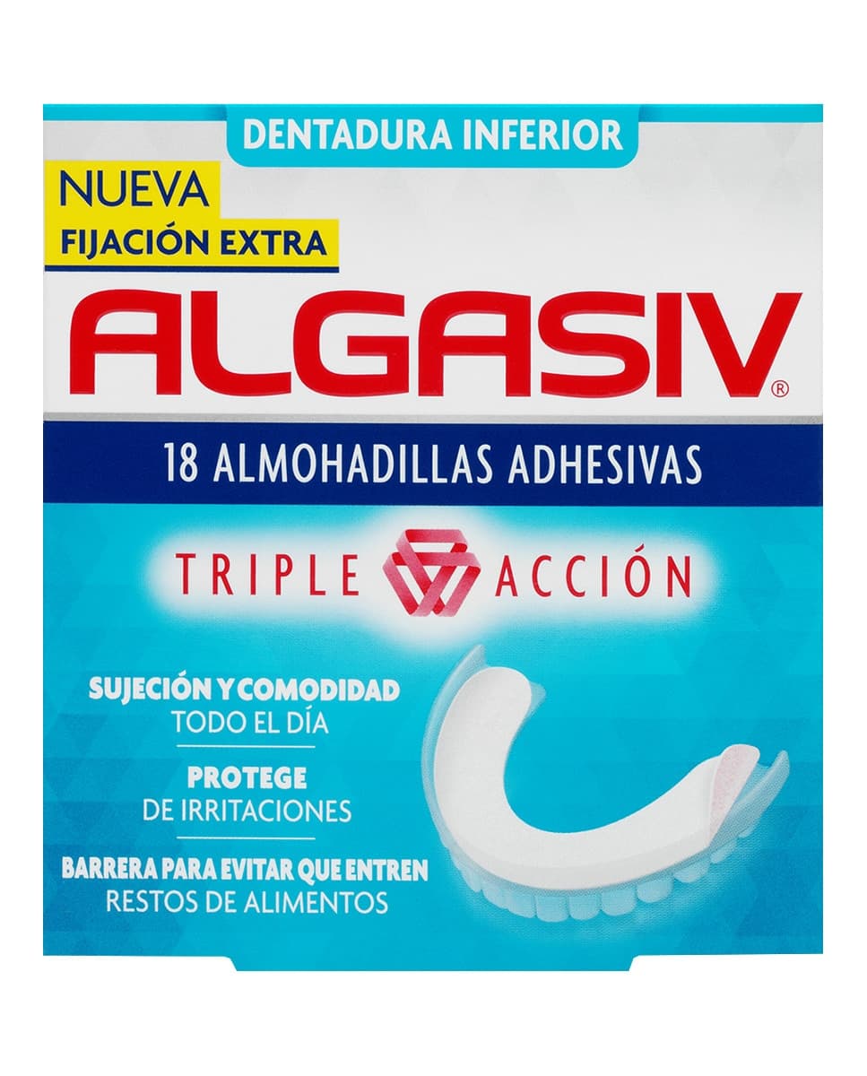 Algasiv - Almohadilla Inferior 18 unids. Algasiv.