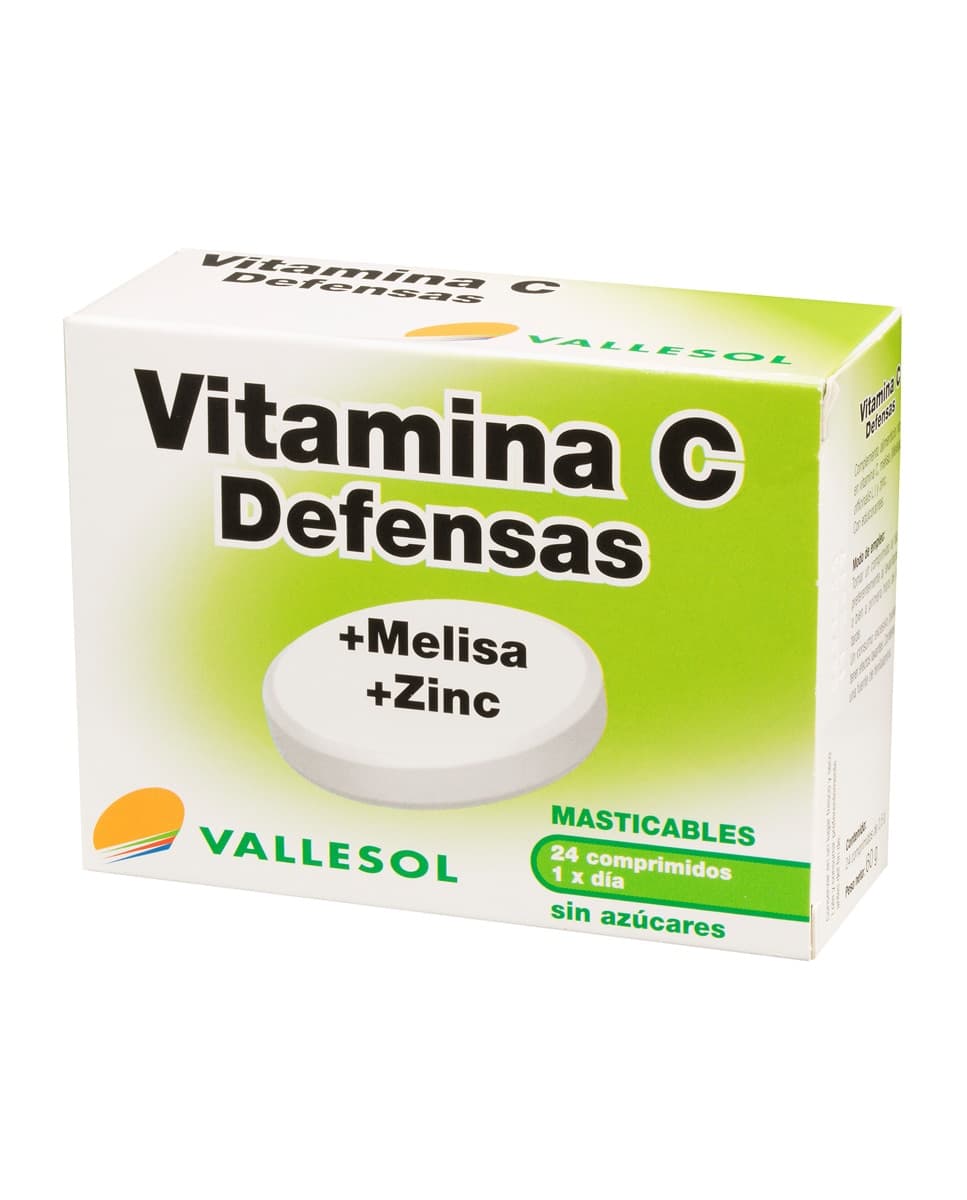 Vallesol - Vitamina C + Melisa Y Zinc Vallesol.