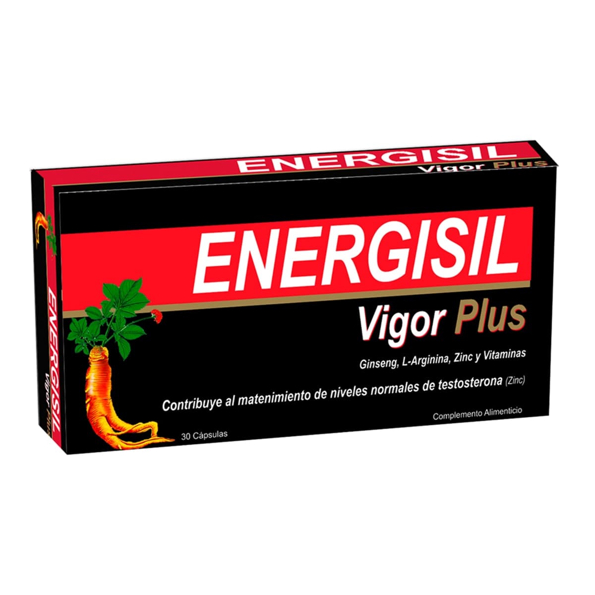 Pharma Otc - 30 Cápsulas Plus Energisil Pharma Otc.