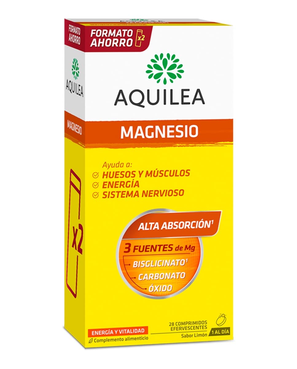 Aquilea - Duplo Comprimidos Efervescentes Magnesio Aquilea.