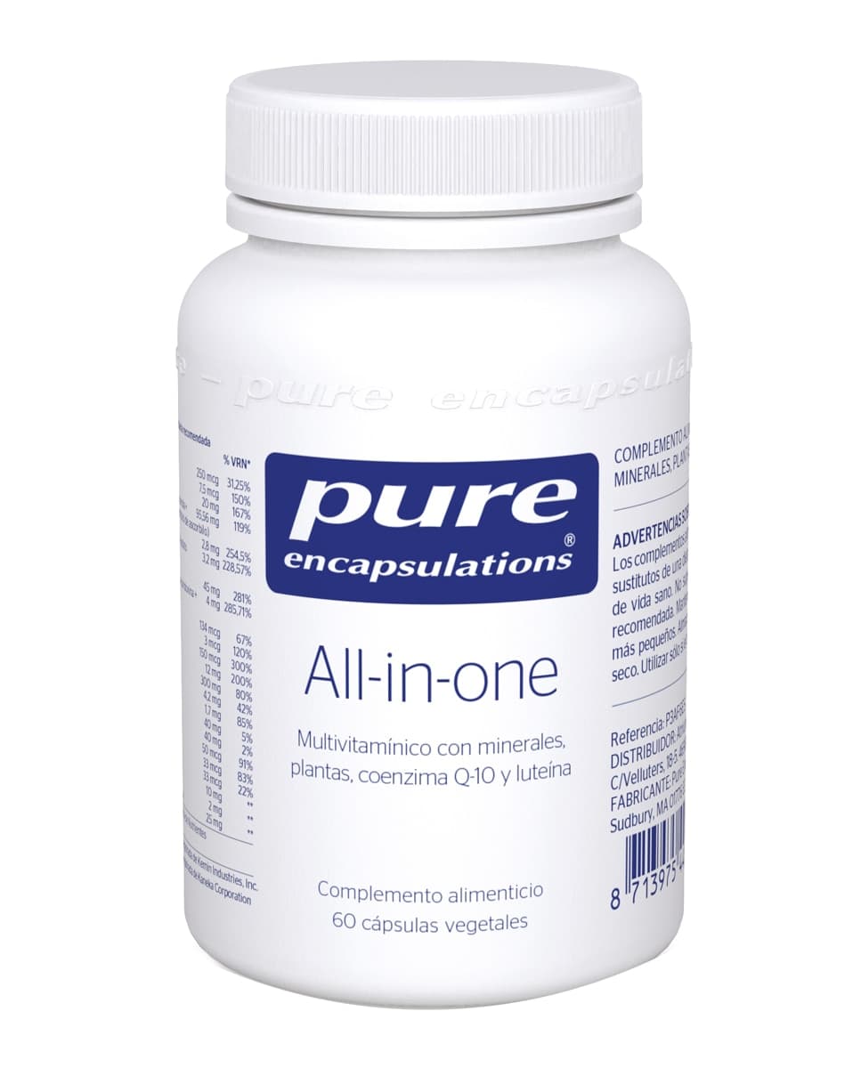 Pure Encapsulations - 60 Cápsulas All in One Pure Encapsulations.