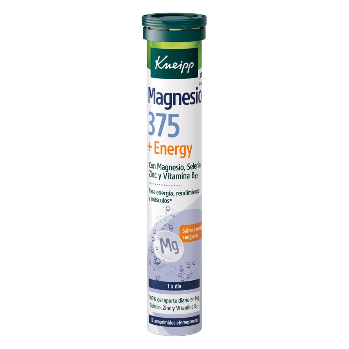 Kneipp - 15 Comprimidos Magnesium 375 + Energy Efervescente Kneipp.