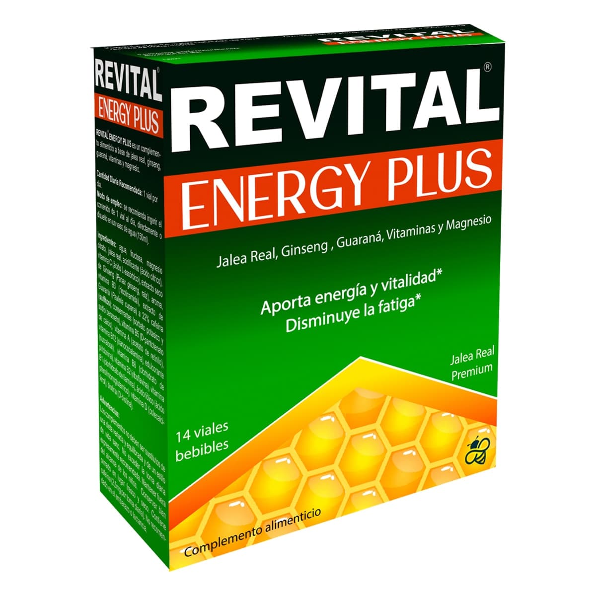 Revital - 14 viales Revital Energy Plus.
