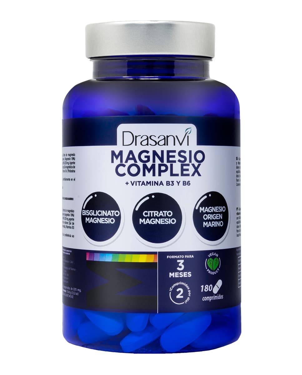 Drasanvi - 180 Comprimidos Mineral Magnesio Complex Drasanvi.