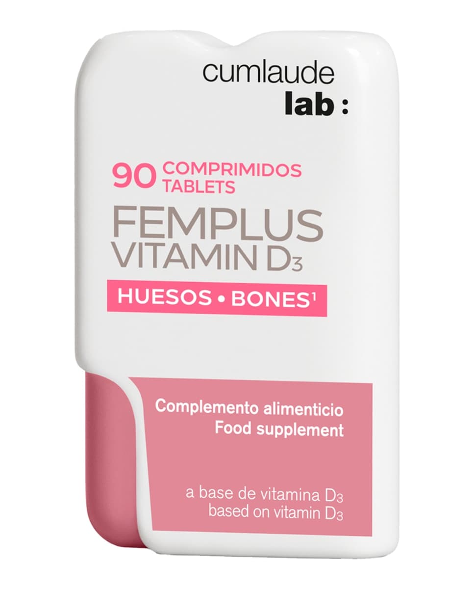 Cumlaude Lab - Complemento alimenticio Femplus Vitamina D3 90 comprimidos Cumlaude.
