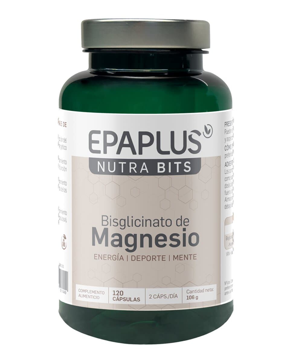 Epaplus - 120 cápsulas Magnesio Nutrabits Epaplus.
