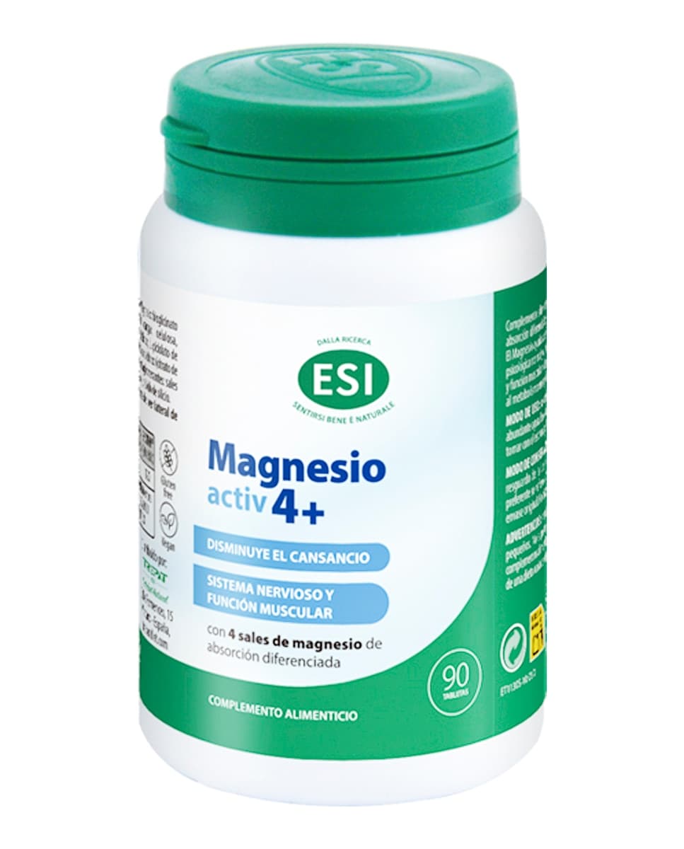 ESI - 90 Tabletas Magnesio Activa4+ Esi.