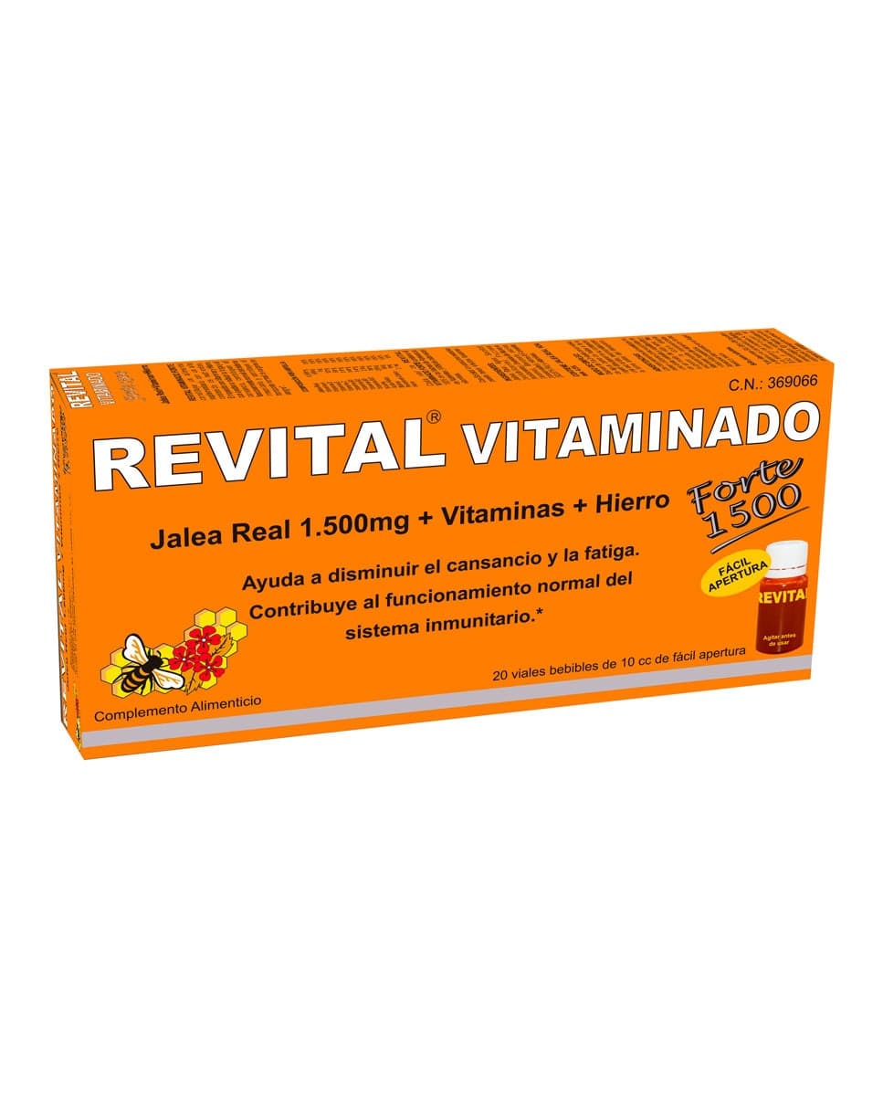 Pharma Otc - 20 Viales Vitaminado Forte Revital Pharma Otc.