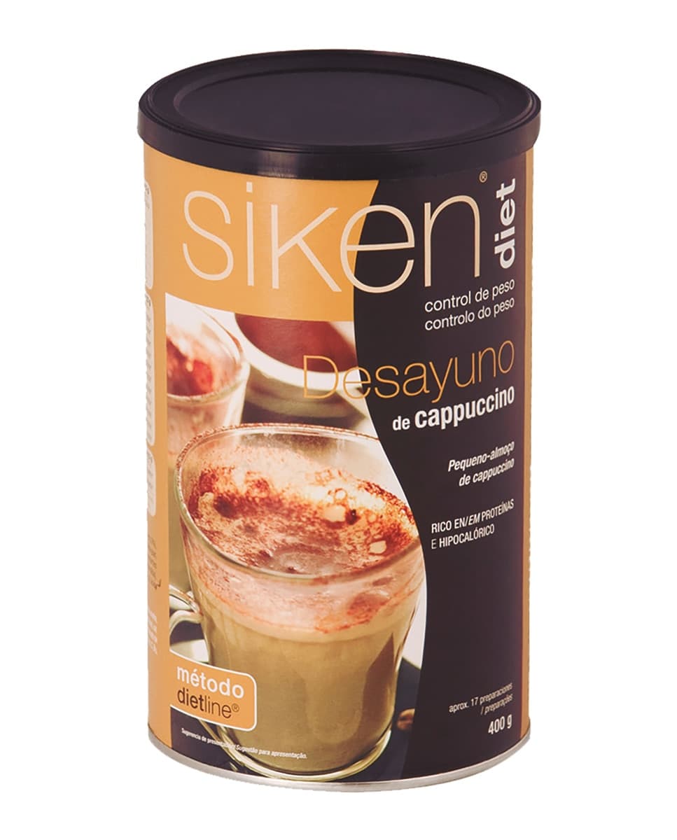 Siken® - Desayuno de cappuccino 400 g Siken® Diet.