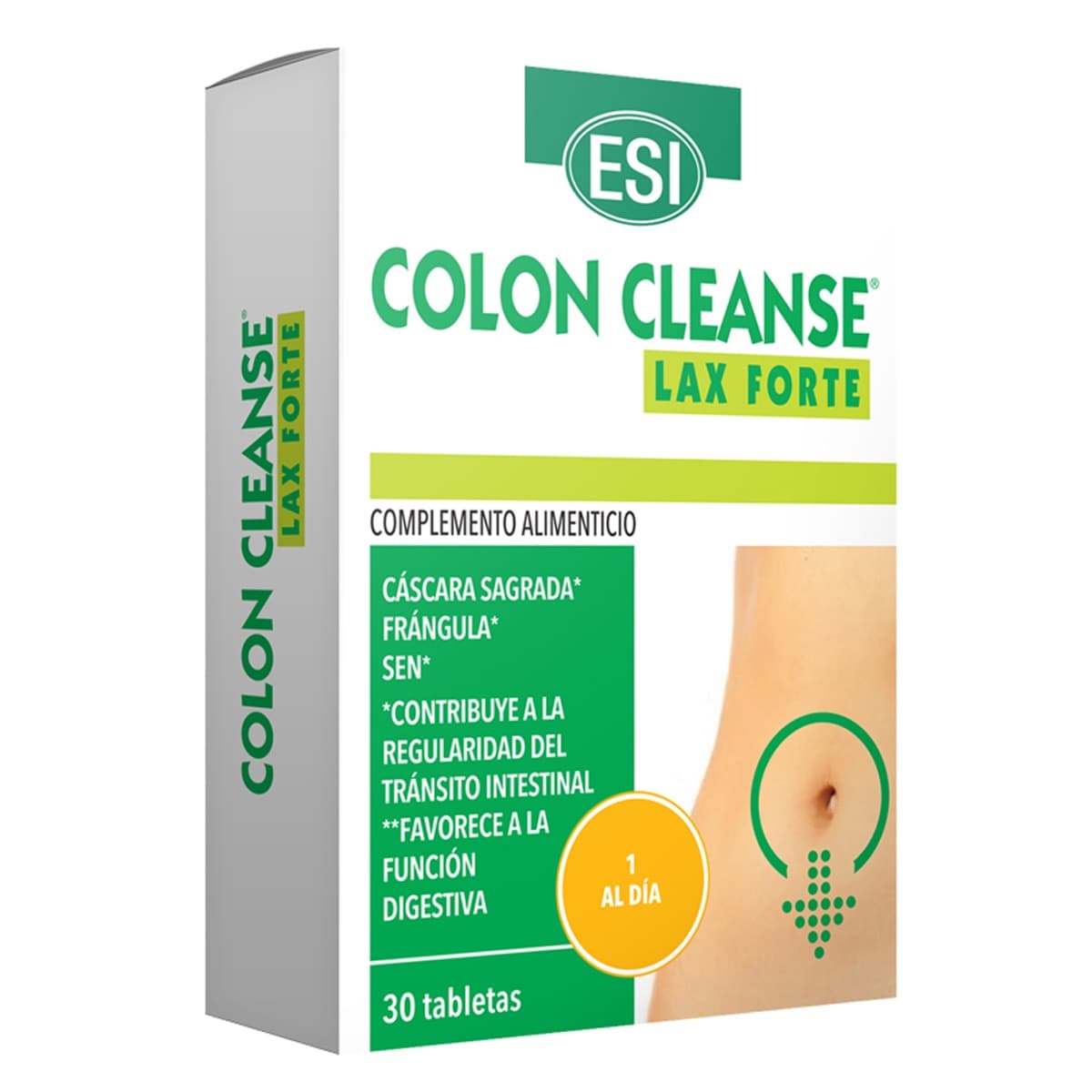 ESI - Tabletas para Alteraciones Intestinales Colon Cleanse Lax Forte ESI.