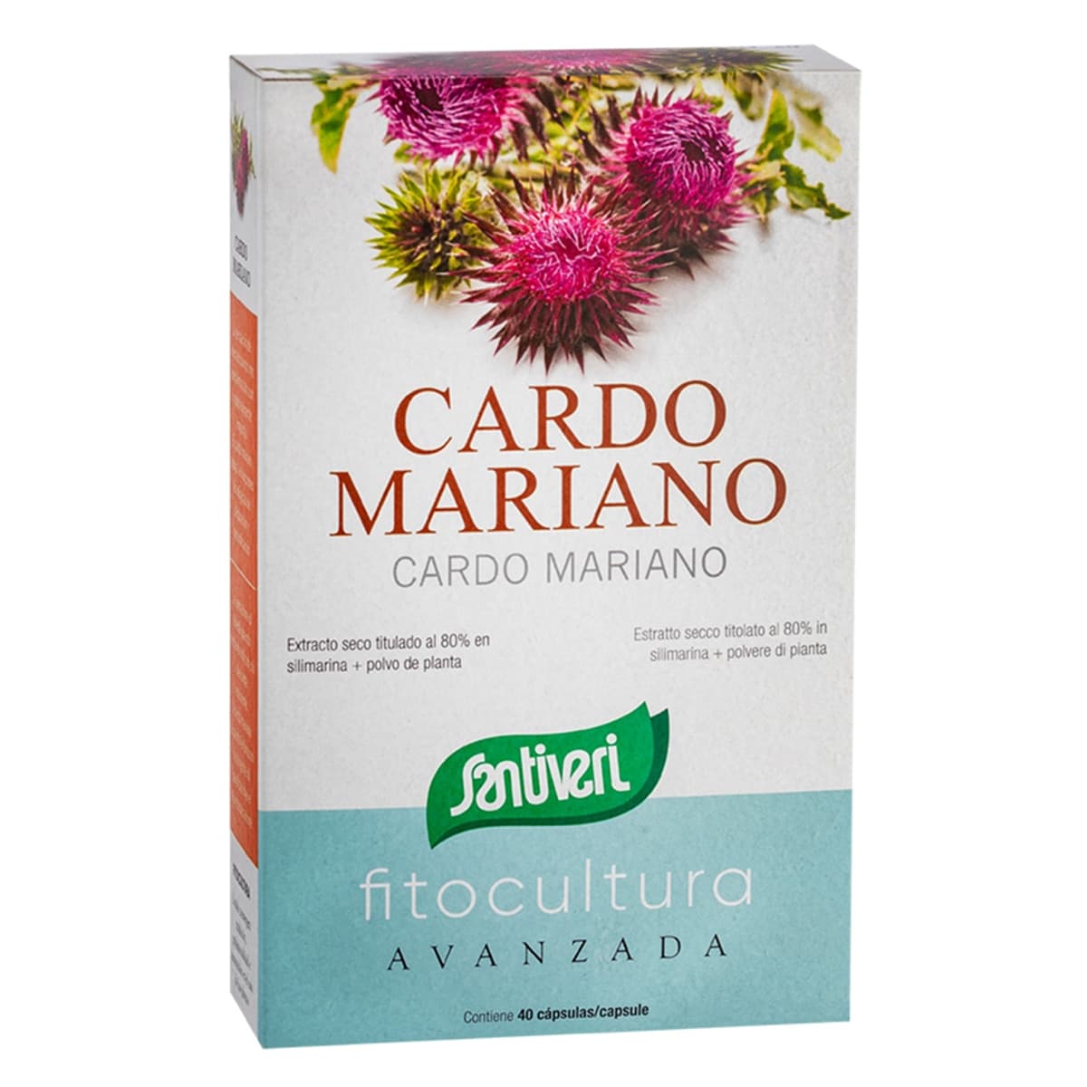 Santiveri - Cápsulas Plantas Fit Cardo Mariano Santiveri.