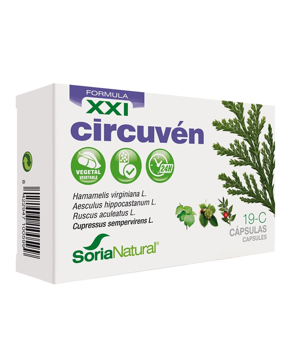 Soria Natural - 30 cápsulas Circuvén Soria Natural.