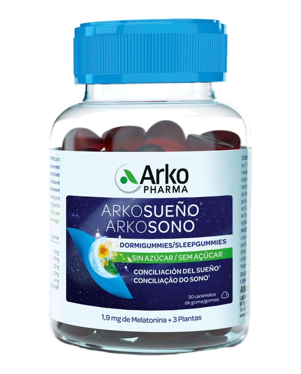 Arkopharma - 30 Gummies Arkosueño Dormigummies Sin Azúcar Arkopharma.