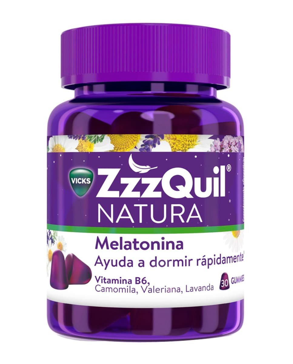 ZzzQuil - 30 Gummies Natura Melatonina Zzzquil.